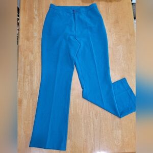EUC VINTAGE Tamarind teal blue high waisted trousers